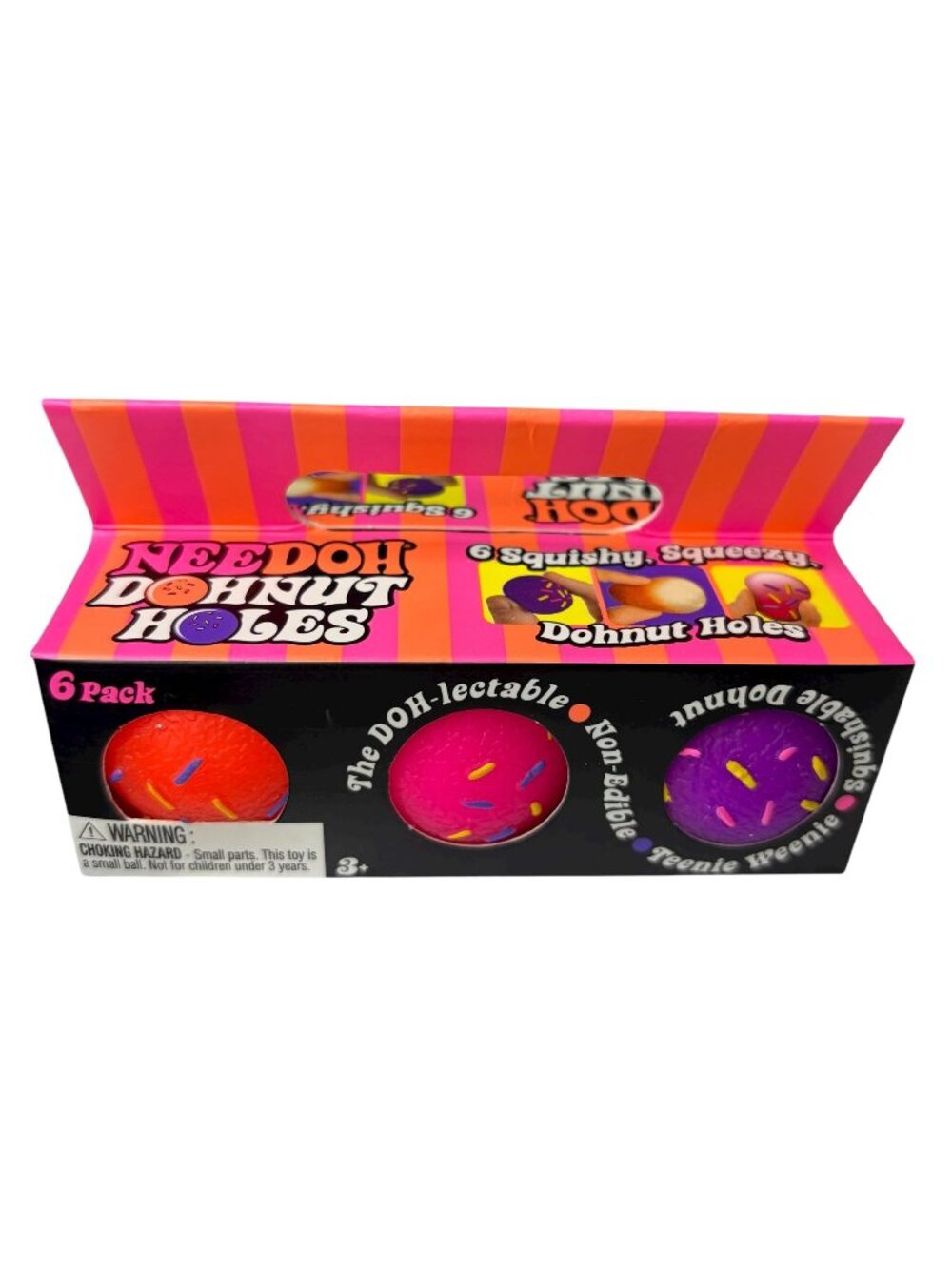 Schylling Teenie Nee Doh Dohnut Holes - 6 Pack